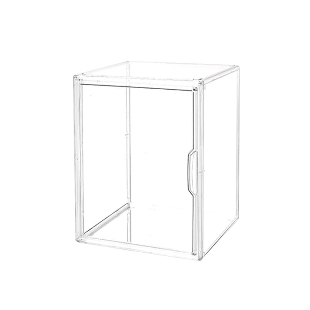 フィギュアケース 透明展示ケース マグネット式扉 40&times;30&times;25cm 1個セット コレクションケース 卓上 収納ボックス ディスプレイケース ショーケース 防塵レクションケース UV保護 フィギュア・コレクション展示ケース組立簡単 積み重ね可能（無棚単層タイプ）｜グロースショップ