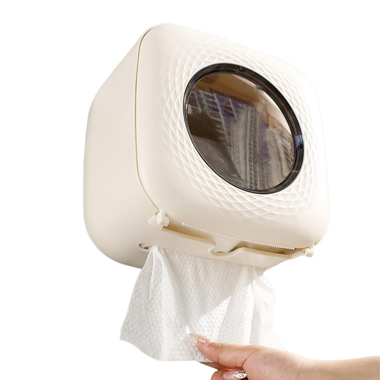 飾りつけ式ちり紙保持者 付き添い人シェルフ, 貼り付ける式トイレットロールホルダーボックス, 物の具不必要 防塵オーガナイザーボックス 身寄り用 旅人宿 車内 周遊 相応う