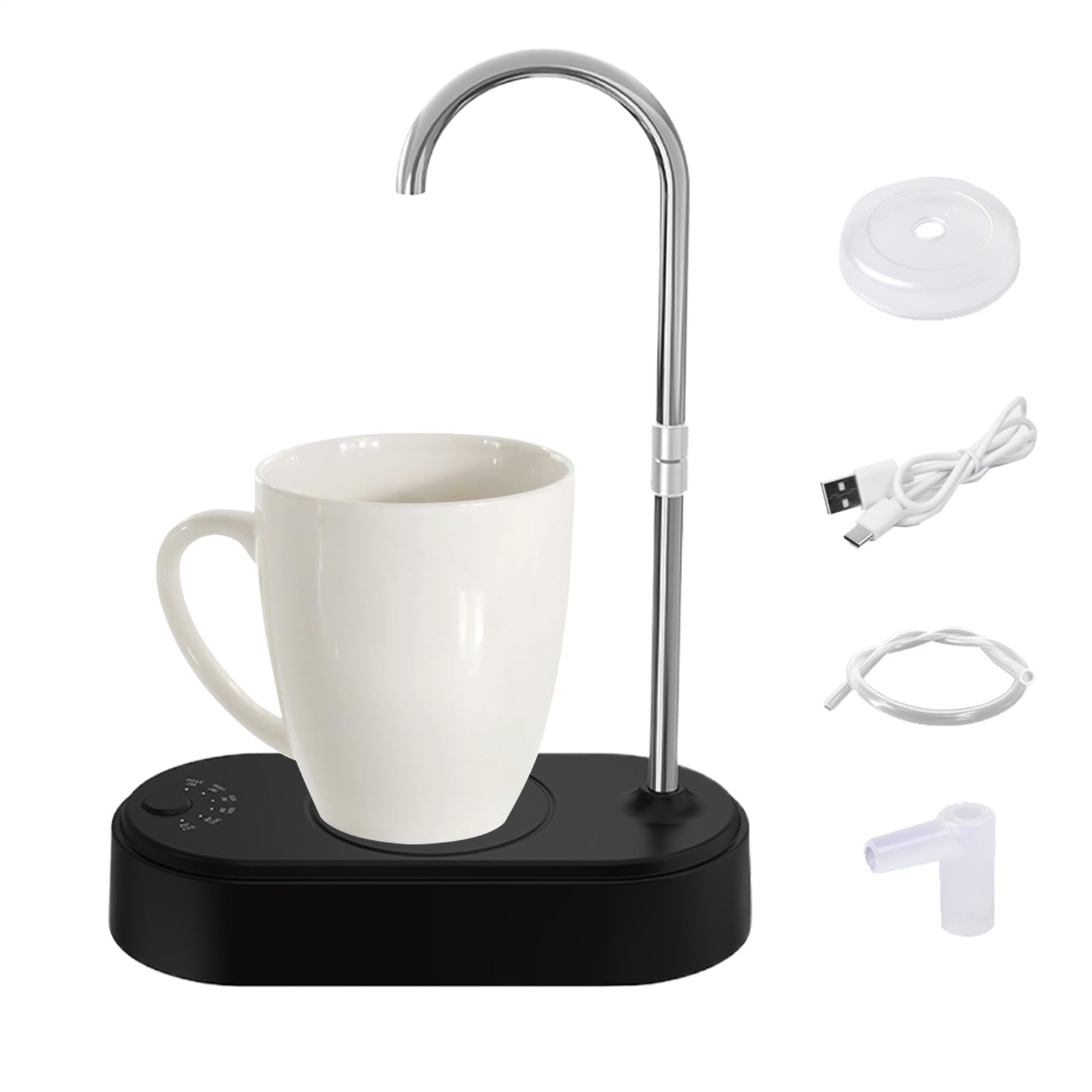学習机とっ始め水器, 携帯型灯し火式ウォーターボトルポンプ, 6流行り物 360度回転させる 灯し火式 リーチ能力のある揚水機 相応う 旅する リビング御部屋 勤務場所 室外 住みか 難民キャンプ