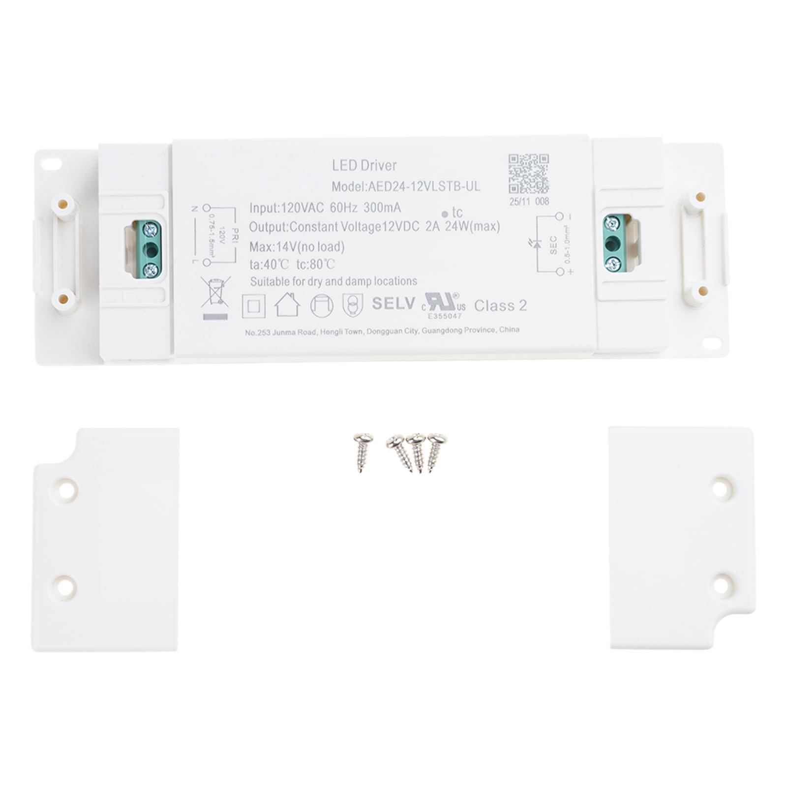120V 24W 調光可能な LED ドライバー電源アダプターコンバーター電球用調光 LED 電源コンバーター｜グロースショップ