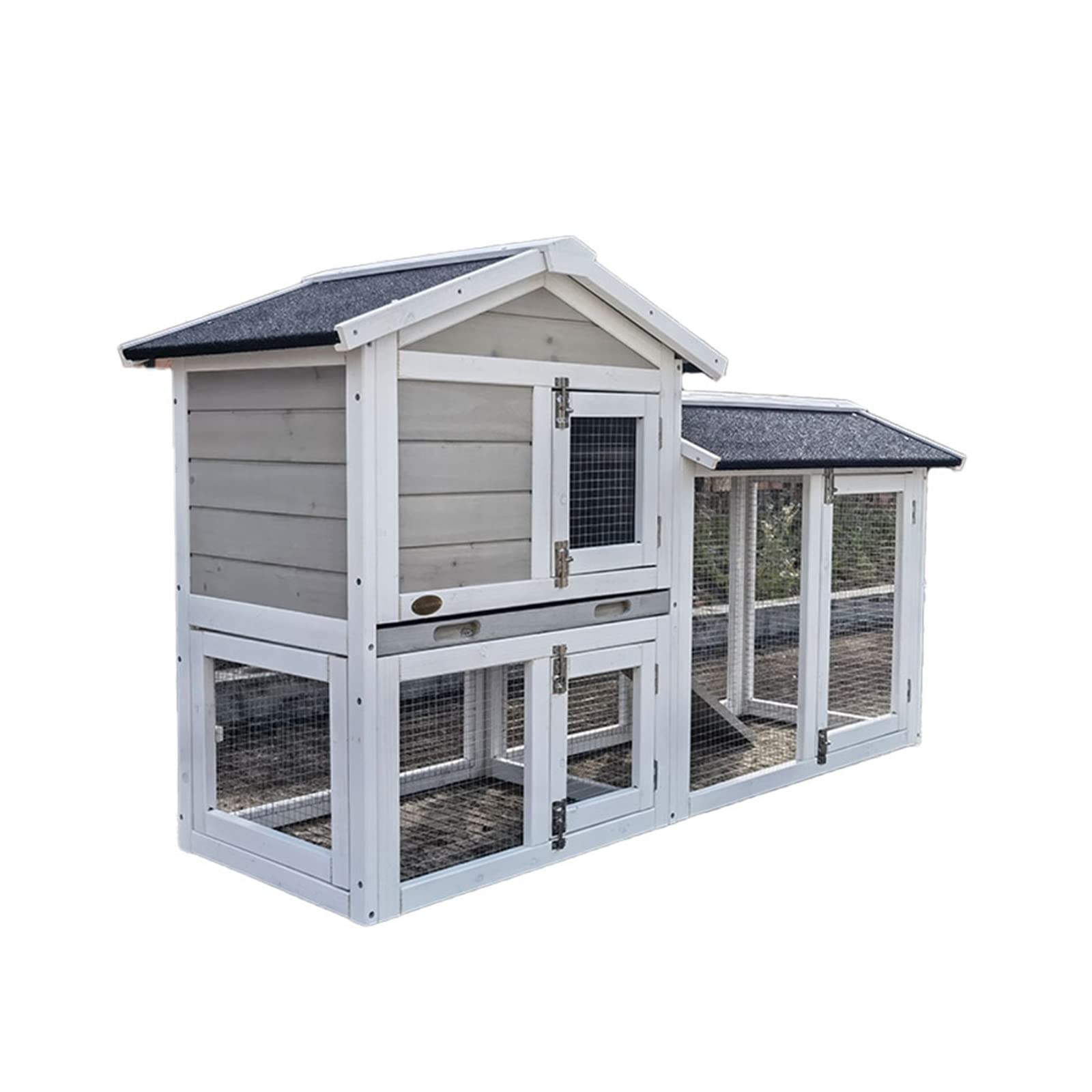 キャットハウス ペットヴィラ 屋外 二層 拡大スペース ウサギケージ ハトケージ 屋外 チキンケージ 屋内 バルコニー ペットハウス 猫家具|グロースショップ