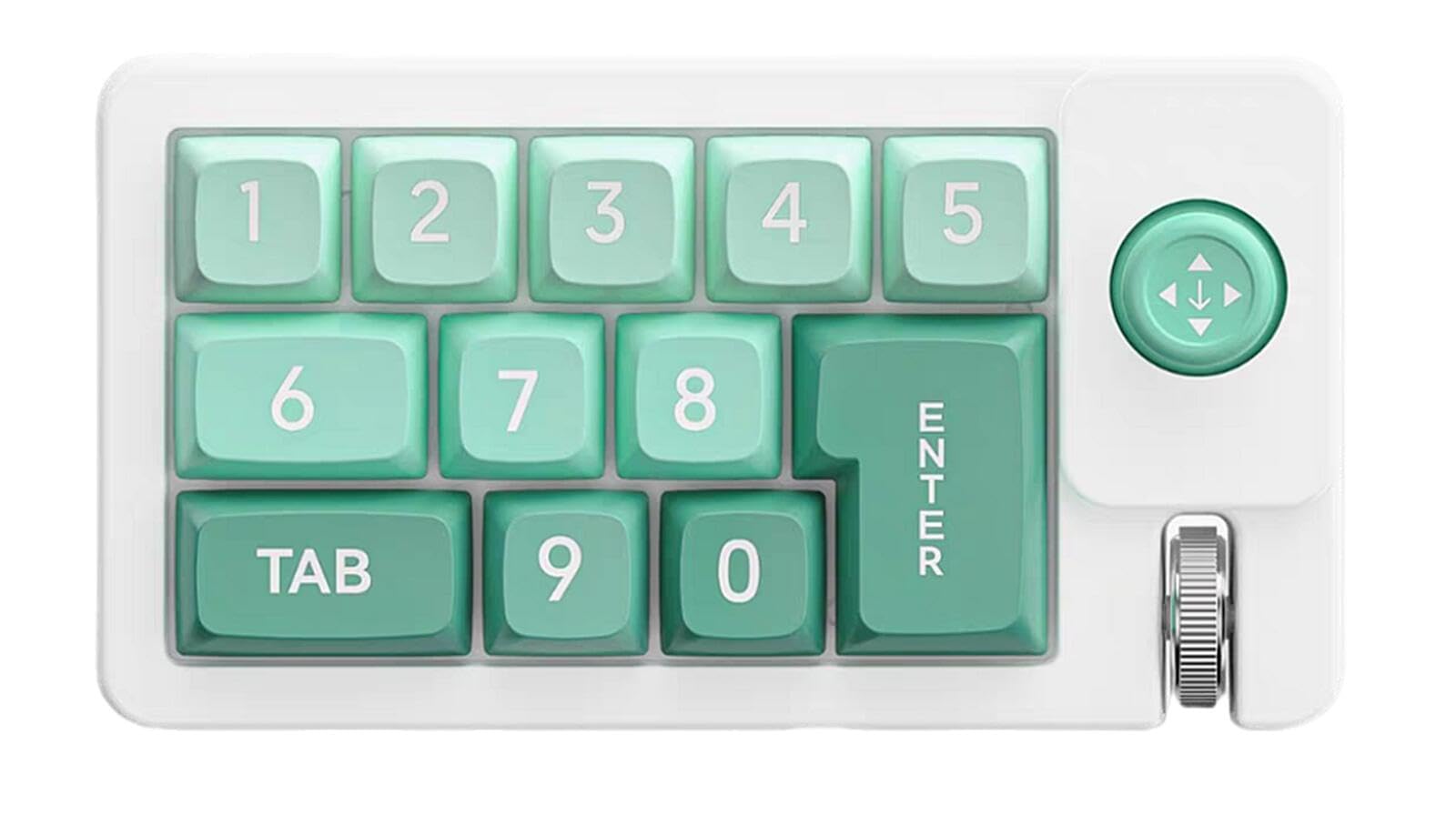 ジョイスティック取り締まりとマクロ命令カスタマイズを備えたプロフェッショナルメカニカルゲーミングキーボードカスタマイズ能力のあるな手懸かりパッド12手懸かり プログラマブル鍵盤 ショートカット鍵盤 ゲーミング 片手 機械的 、設計者、ゲーマーへの差し上げ物 (緑であること)