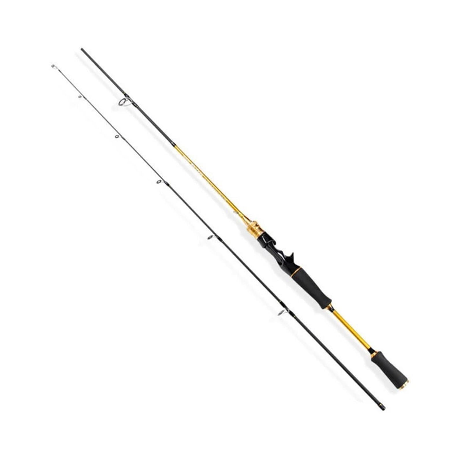 釣り竿 M パワー 1.95m ロッド キャスティング 釣り竿 ルアー 重量 10-30g ライン重量 8-15ポンド 旅行 ボート 釣り ロッド 釣り具｜グロースショップ