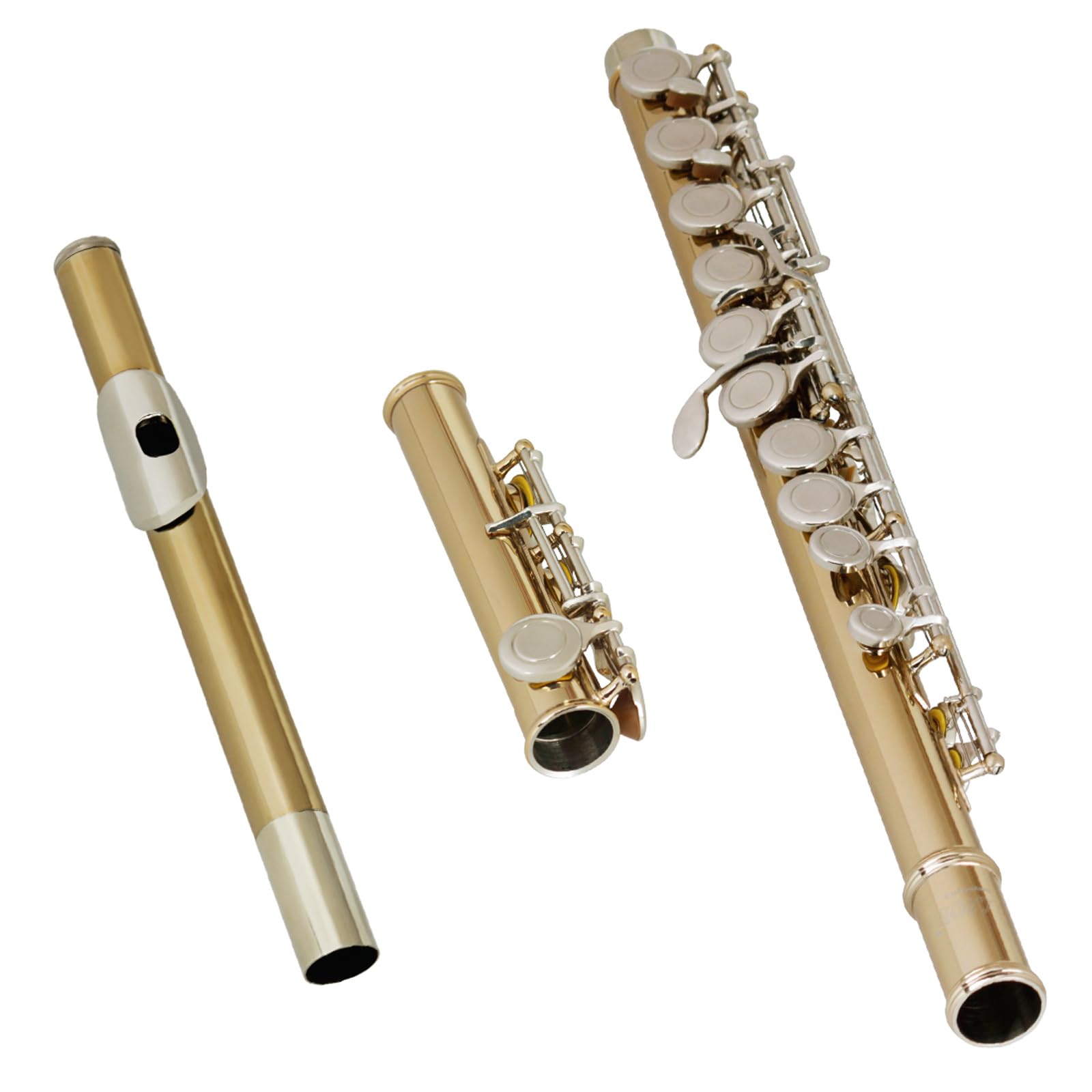 16 クローズドホールフルート C コンサートフルート子供と音楽愛好家のための木管楽器 C｜グロースショップ
