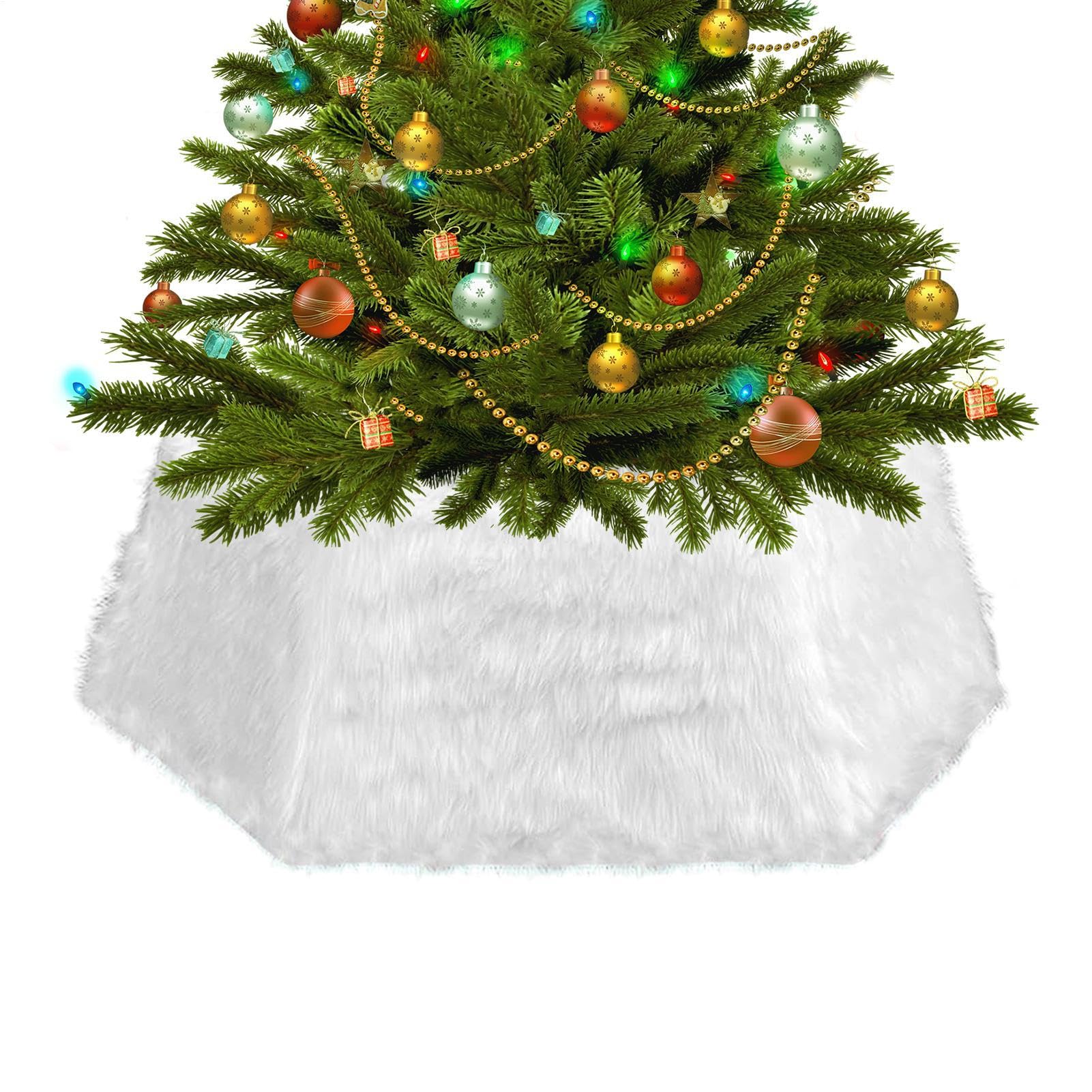 ツリー スカート カラー - クリスマス ホワイトカラー ボーホー