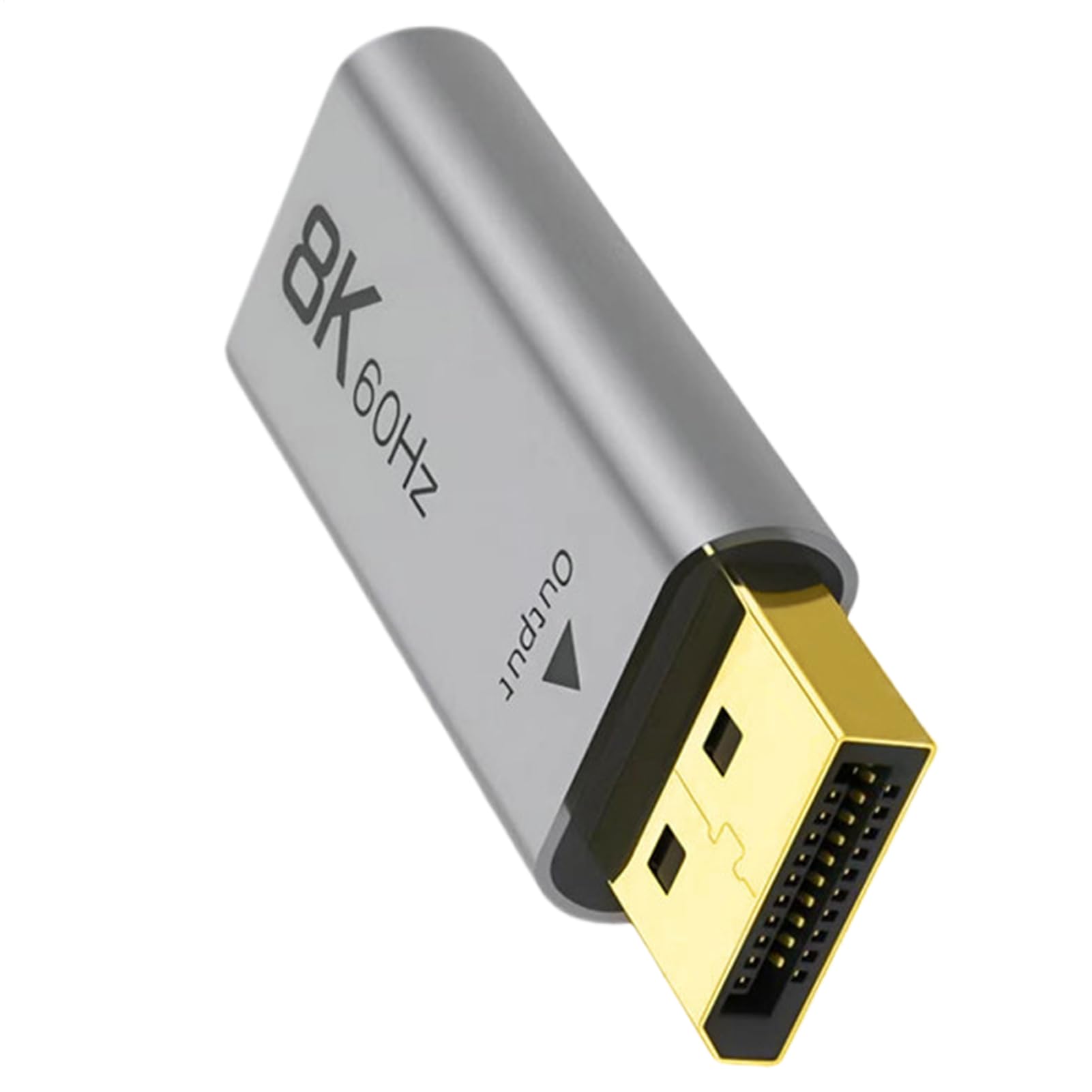 USB Type-C displayp0rt アダプタ 8K、ポータブル 1.4 バージョン、合金ハウジング付き高速接続コンバータ |モバイルデバイス、コンピュータ、キーボード、カードリーダー、ゲーム用途に最適｜グロースショップ 6,247円