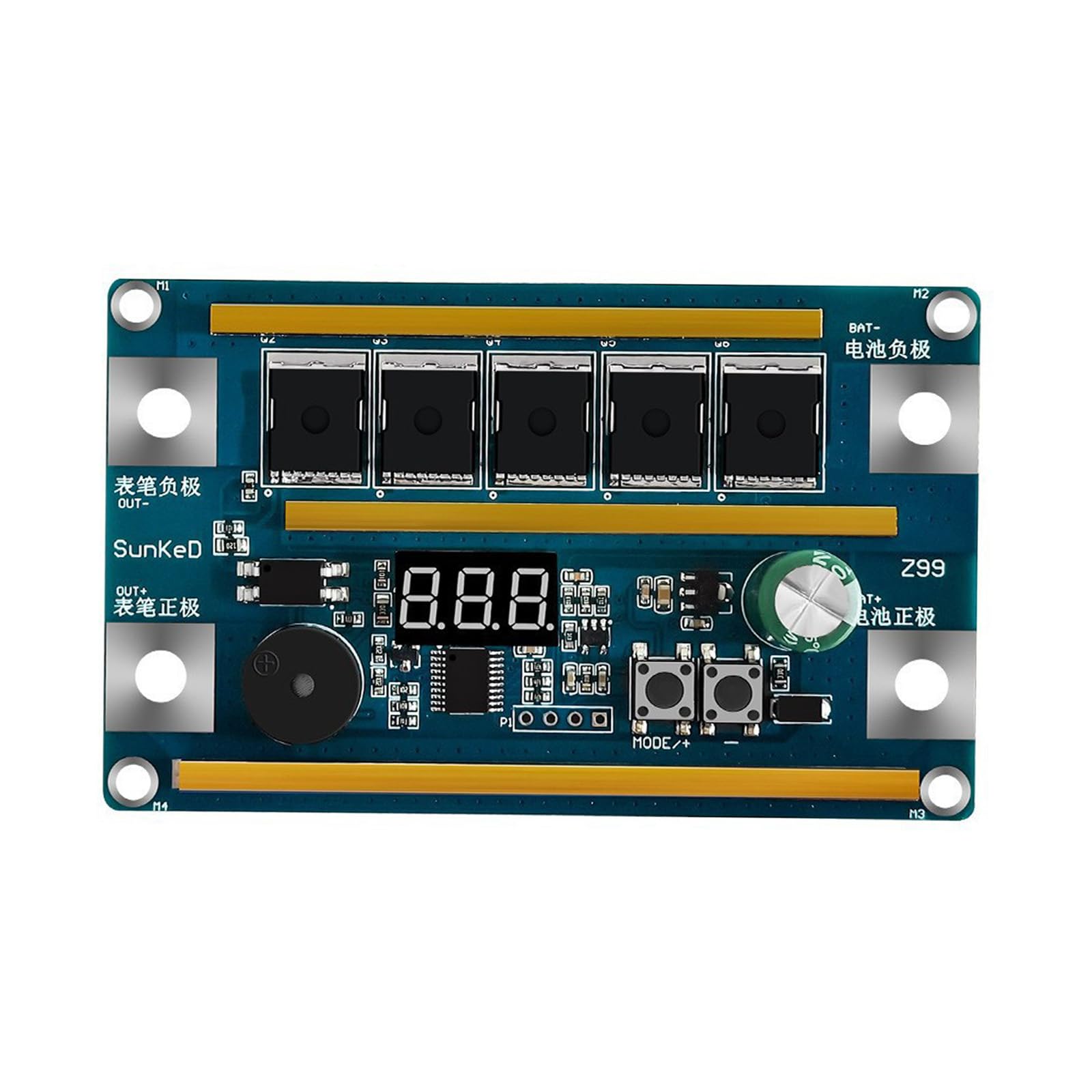 12V 18650 リチウム電池スポット溶接機機器 5 制御ボード 99 調整可能な電力リアルタイムアルミスポット溶接機針セット｜グロースショップ