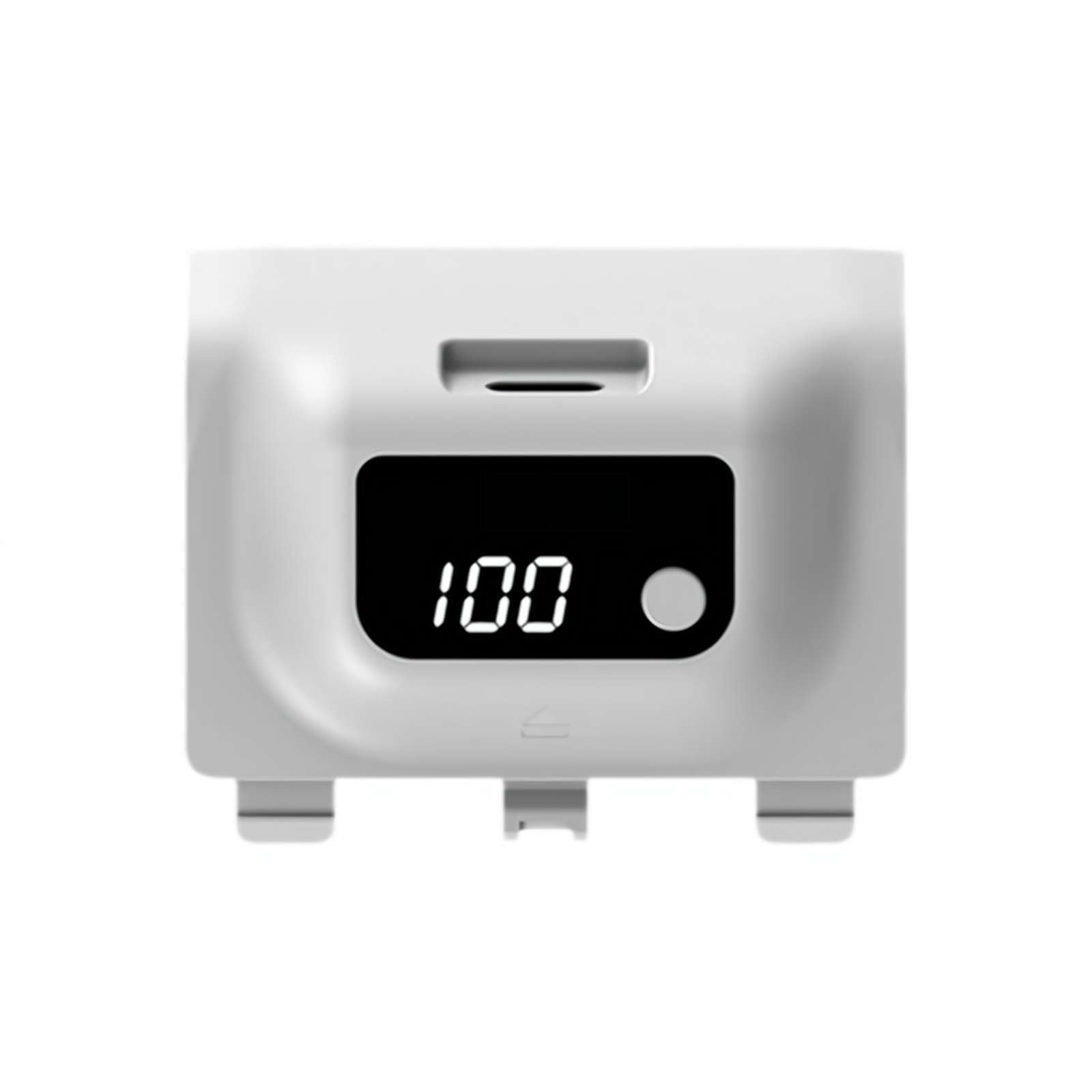 for XboxSeriesX/S コントローラーバッテリーパック 1400mh デジタルディスプレイ付き、XboxシリーズX/S用充電式バッテリーパック、Xbox高速充電バッテリーパック用LEDディスプレイ(ホワイト)｜グロースショップ
