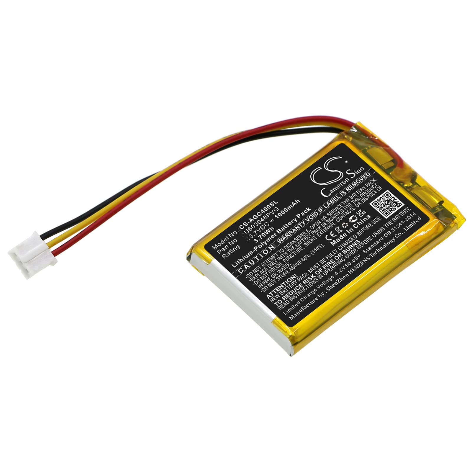 ZEEKAY バッテリー対応 Astro U603048PVG、Gaming C40 TRワイヤレスコントロール1000mAh|グロースショップ