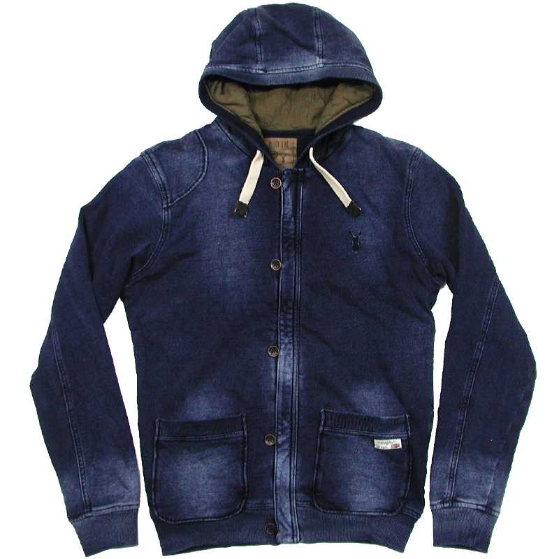 Pearly King(パーリーキング) REMEDY INDIGO Zip Sweat Hoody(ジップ・スウェットフード)