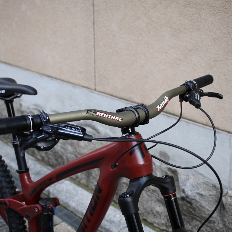 【楽天市場】RENTHAL V2 FATBAR 35mm/800mm ゴールド レンサル MTB ハンドルバー：クロモリ自転車専門店グランピー