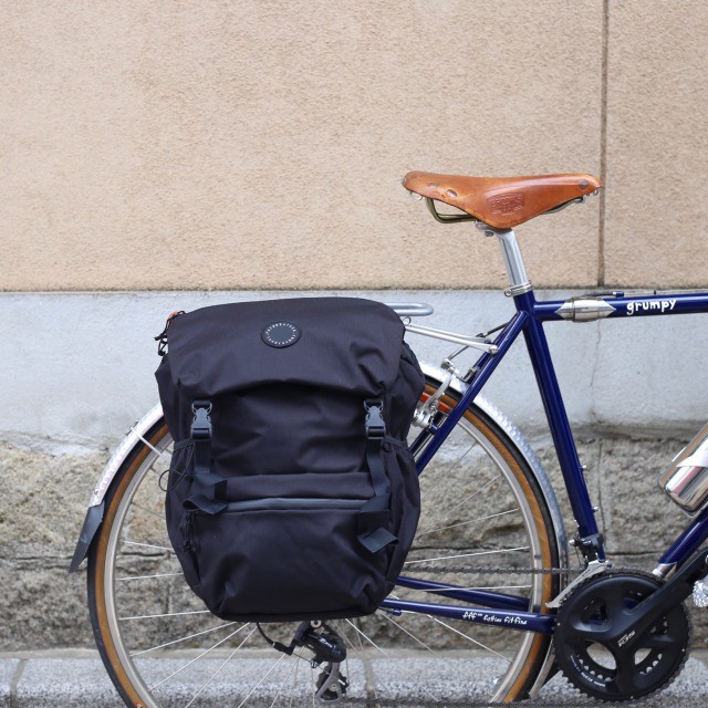 楽天市場 Fairweather Flaptop Pannier Bag フェアウェザー パニアバッグ ツーリング キャンプ 自転車 クロモリ自転車専門店グランピー