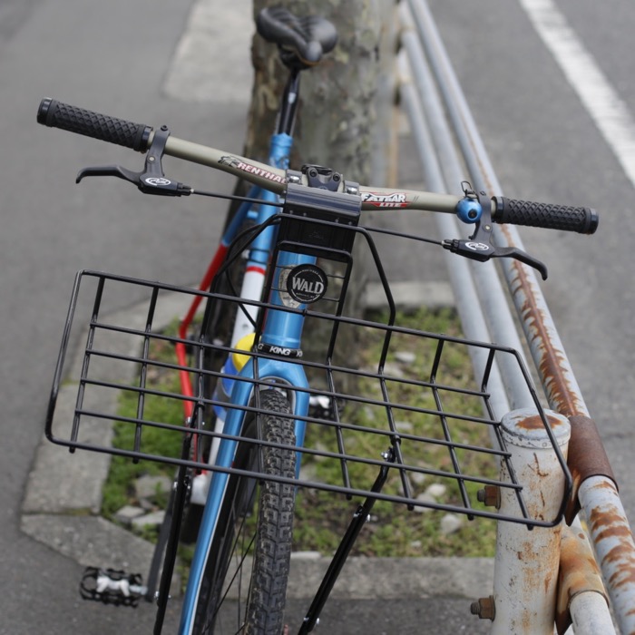 楽天市場】257GB フロントラック WALD Uber Eats 前カゴ ウォルド