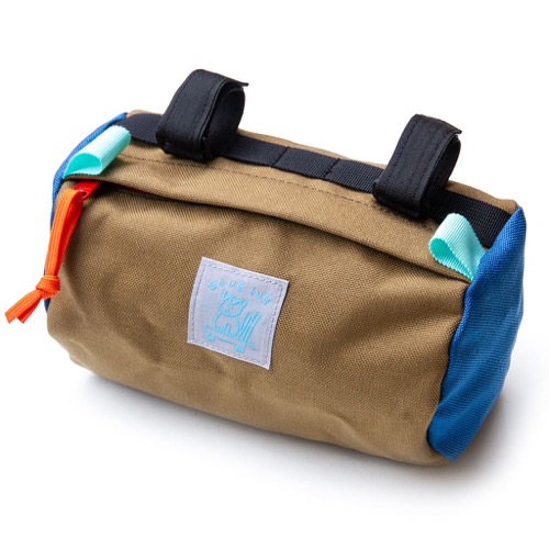 [ネコポス対応]BLUE LUG handlebar pouch ハンドルバー ポーチ ブルーラグ 小物入れ ドロップハンドル フラットハンドル かわいい おしゃれ コンパクト画像