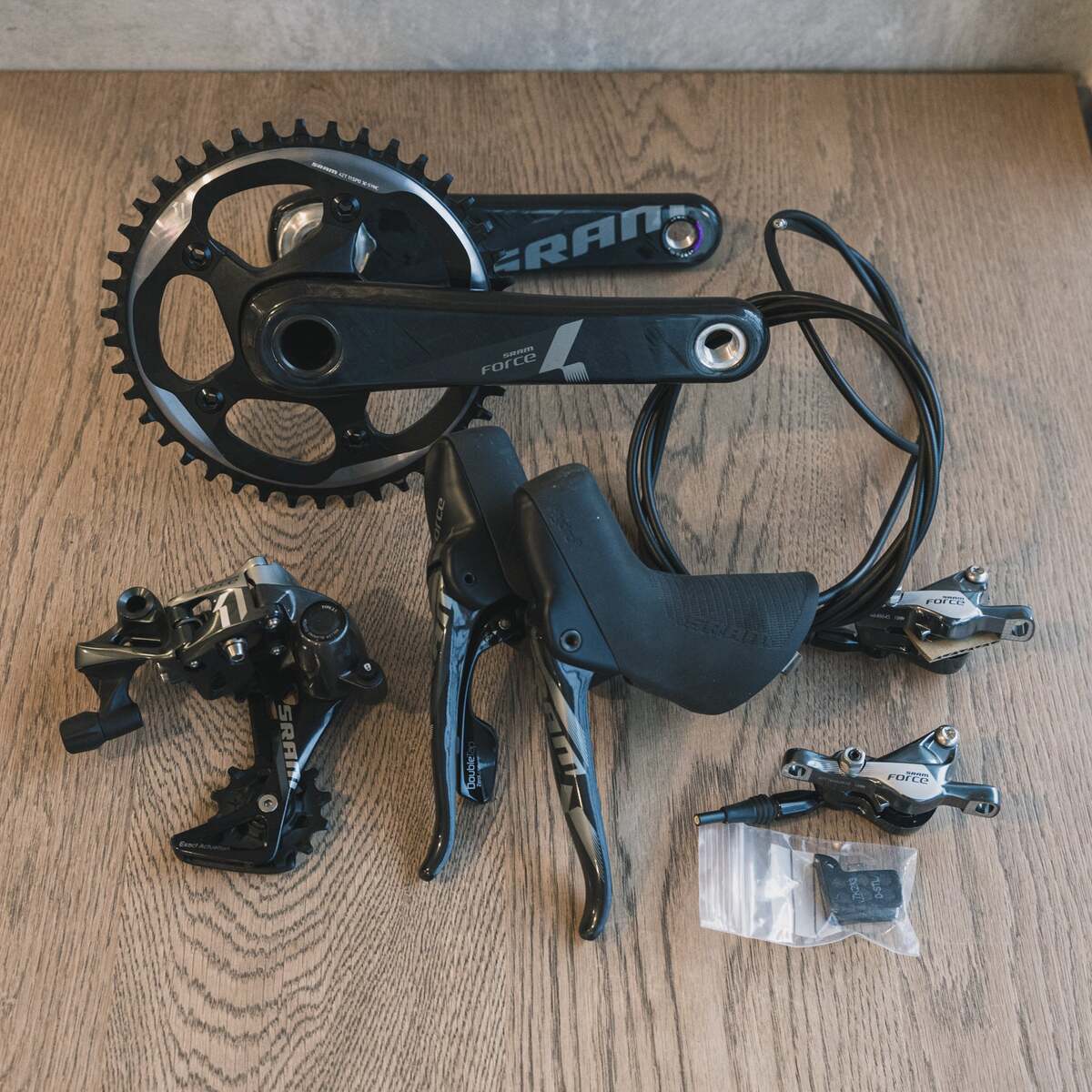 新車外し　SRAM RIVAL ETAP AXS コンポーネントセット ブラック SRAM(スラム)｜RIVAL eTAP AXS グループセット｜新車外し｜買取