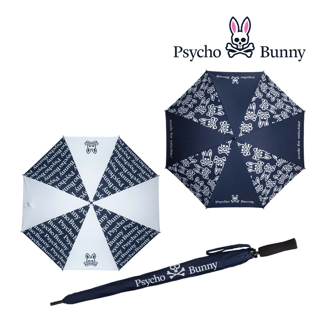 サイコバニー ゴルフ アンブレラ 遮熱遮光タイプ Psycho Bunny|ゴルフショップ グルッペ