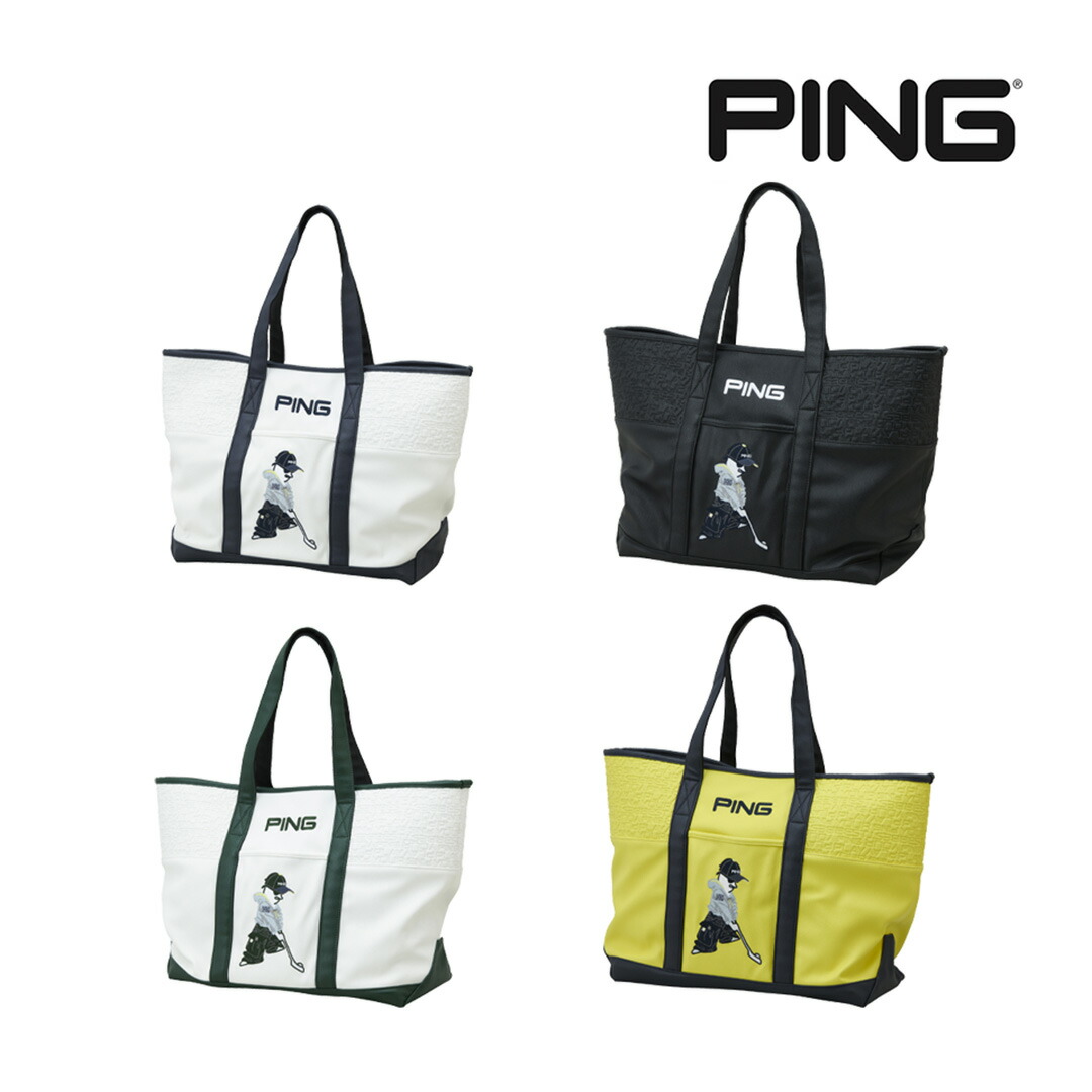 楽天市場】PING トートバッグ Mr.PING ストリートカジュアル