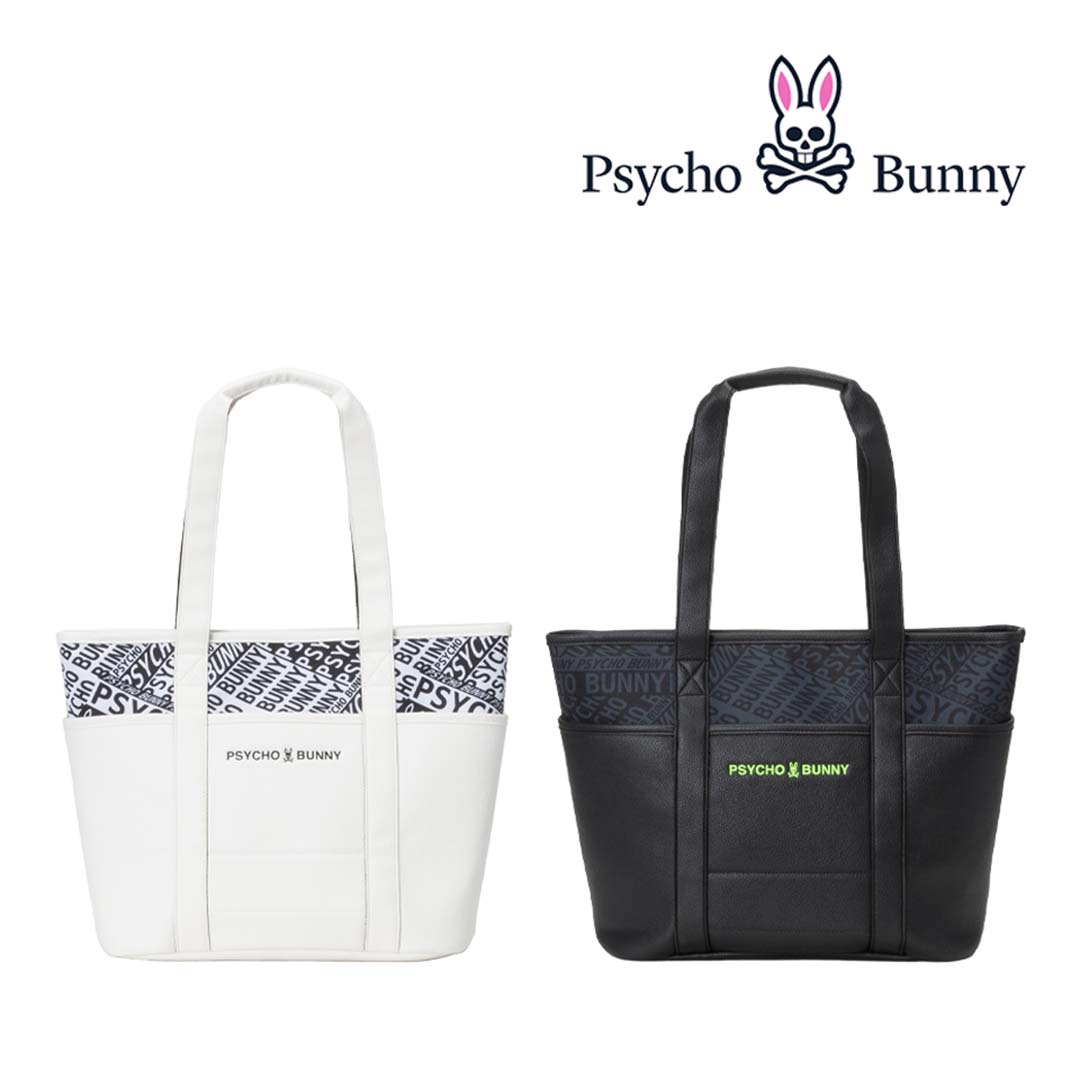 【エントリーでP10倍!7/26まで】サイコバニー トートバッグ FLAGSHIP PBMG5FB4 PsychoBunny|ゴルフショップ グルッペ
