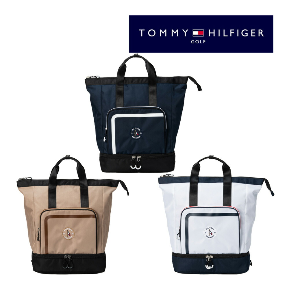 【4/30まで！抽選で最大100％Pバック】トミーヒルフィガーゴルフ トートバッグ ユースフル THMG5SB2 Tommy Hilfiger Golf