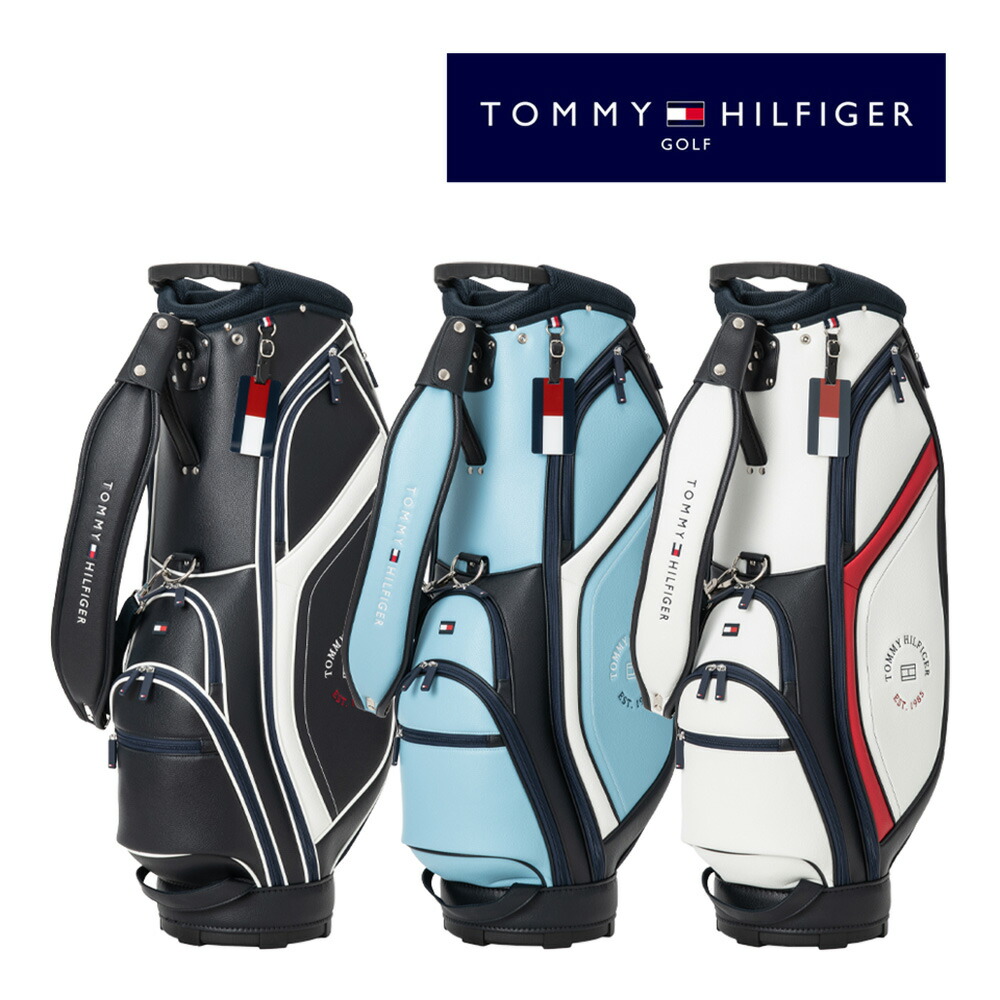 トミーヒルフィガーゴルフ カートキャディバッグ フラッグロゴ THMG5FC3 TOMMY HILFIGER GOLF 正規取扱い店｜ゴルフショップ　グルッペ 32,175円