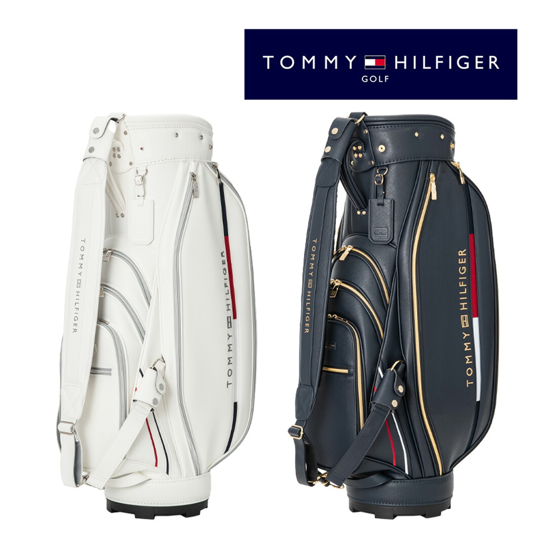 トミーヒルフィガーゴルフ カートキャディバッグ クラシックスポーツ THMG5FCB TOMMY HILFIGER GOLF 正規取扱い店｜ゴルフショップ　グルッペ