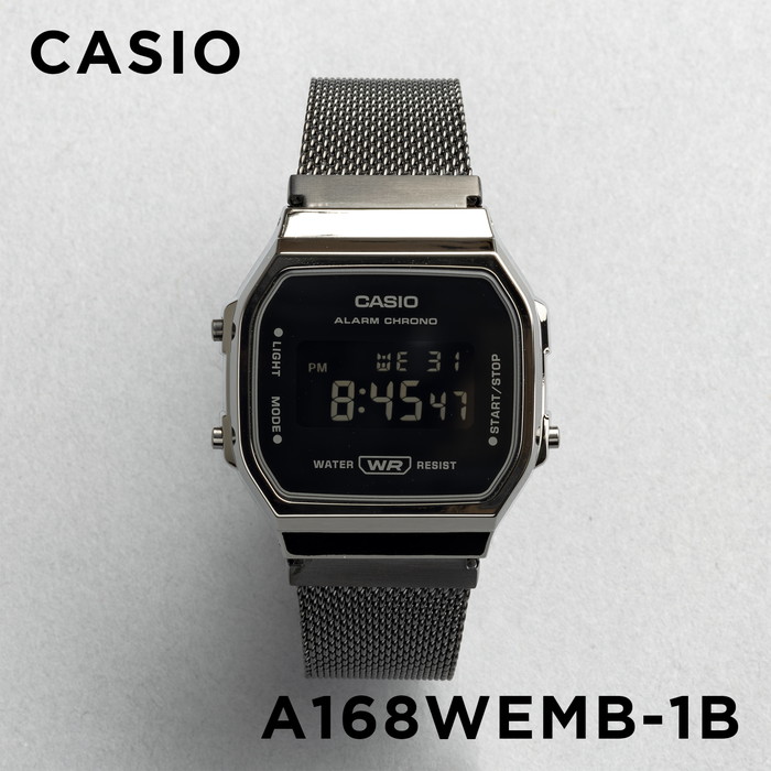 楽天市場】【10年保証】【日本未発売】CASIO STANDARD カシオ スタンダード A1000M-1B 腕時計 時計 ブランド メンズ  レディース キッズ 子供 男の子 女の子 チープカシオ チプカシ デジタル 日付 カレンダー ブラック 黒 シルバー メッシュ 海外モデル ギフト  プレゼント ...