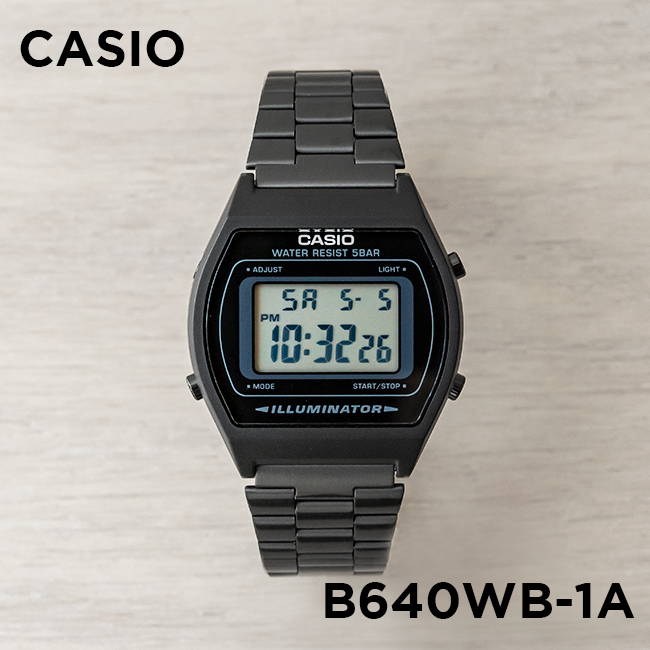 楽天市場】【10年保証】CASIO STANDARD カシオ スタンダード B640WC-5A 