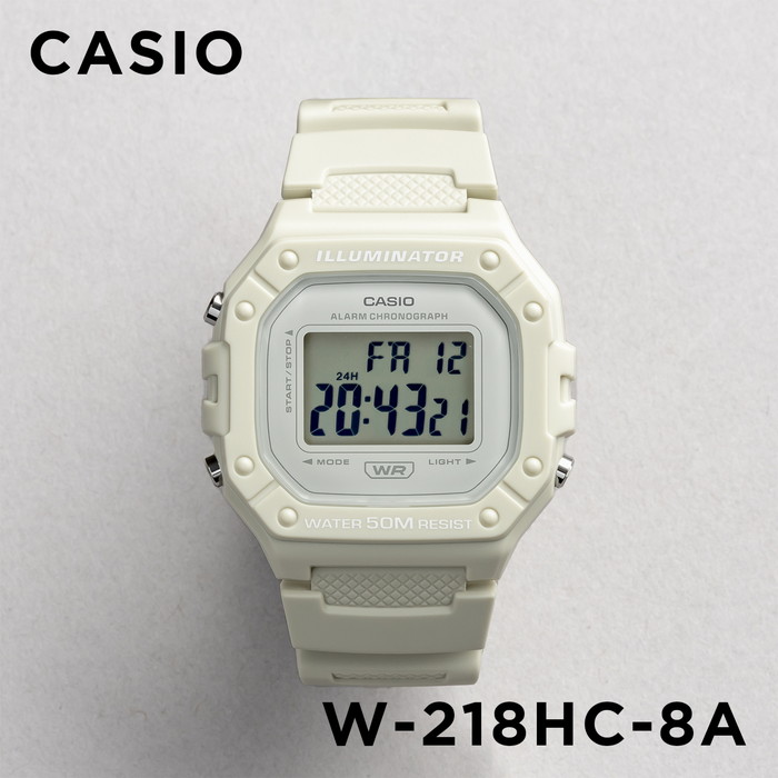 【楽天市場】【10年保証】【日本未発売】CASIO STANDARD MENS カシオ スタンダードW-218HC腕時計 時計 ブランド メンズ  キッズ 子供 男の子 チープカシオ チプカシ デジタル 日付 ネイビー ピンク ホワイト 白 ベージュ くすみカラー シンプル 海外 ...