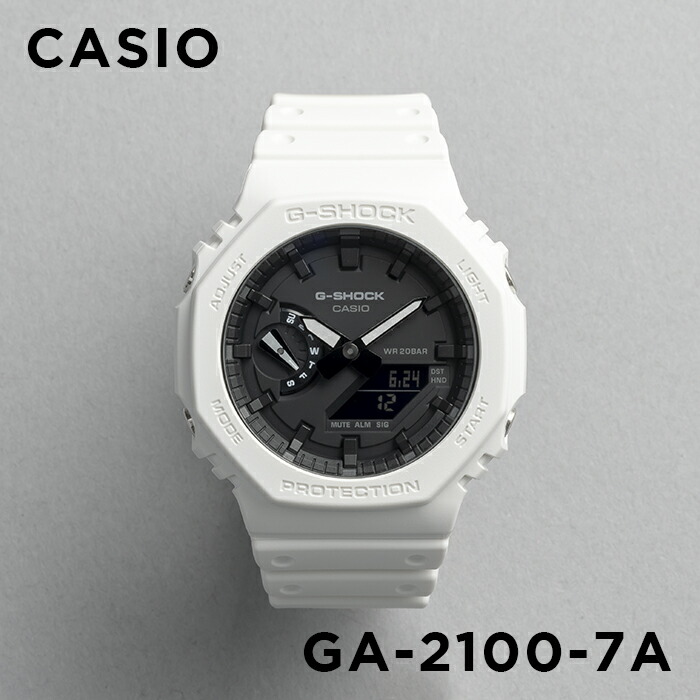 美品　G- SHOCK　GA-2100-7AJF G-SHOCK Gショック 腕時計 メンズ GA-2100-7AJF ジーショック