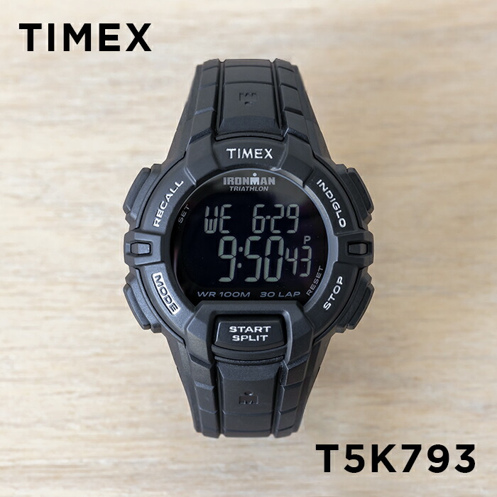 【楽天市場】【エントリーでP9倍&100円OFFクーポン！11/27 1:59迄】TIMEX IRONMAN ORIGINAL 30 SHOCK  MENS タイメックス アイアンマン オリジナル 30ショックT5K196腕時計 時計 ブランド メンズ ランニングウォッチ デジタル グレー :  つきの ...