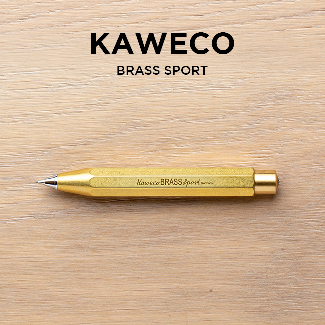 楽天市場】KAWECO カヴェコ スペシャル ペンシル ブラス 0.5MM 筆記