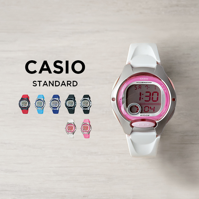 楽天市場 10年保証 日本未発売 Casio カシオ スタンダード 腕時計 時計 ブランド レディース キッズ 子供 女の子 チープカシオ チプカシ デジタル 日付 カレンダー シルバー ブラック 黒 ブルー 青 ピンク ブルー 水色 レッド 赤 ホワイト 白 海外モデル ギフト