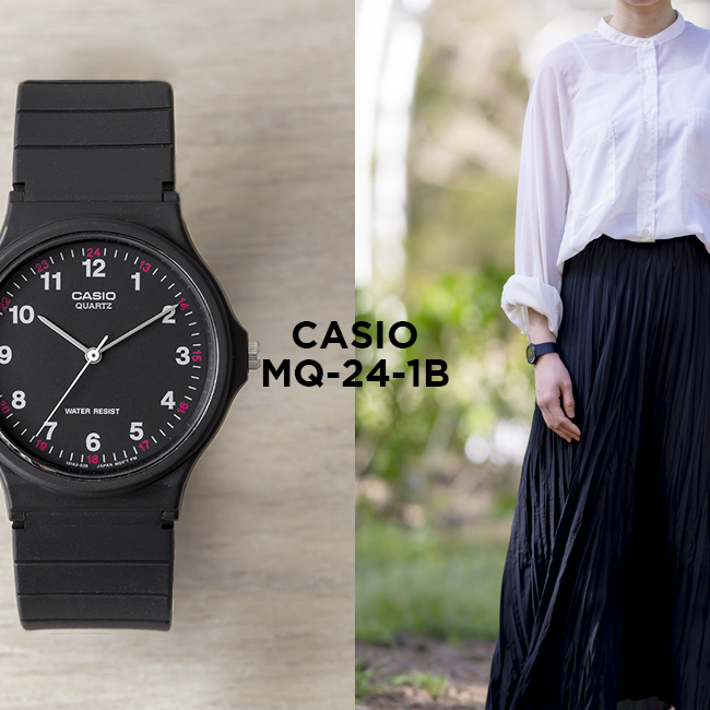 楽天市場】【10年保証】【日本未発売】CASIO STANDARD カシオ スタンダード MQ-24-9B 腕時計 時計 ブランド メンズ レディース  キッズ 子供 男の子 女の子 チープカシオ チプカシ アナログ ブラック 黒 ベージュ 海外モデル ギフト プレゼント : つきのとけいてん