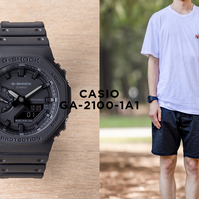 【楽天市場】【10年保証】CASIO G-SHOCK カシオ Gショック GA-2100-1A1 腕時計 時計 ブランド メンズ キッズ 子供
