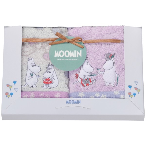 楽天市場 ポイント5倍 ムーミン ブルームパーティー ウォッシュタオルセット 内祝い お返し 出産内祝い ギフトセット おしゃれ インスタ映え 結婚内祝い お返し 入学内祝い 新築内祝い 寿 引き出物 送料無料 送料込み 出産内祝い専門店 アドヴァン