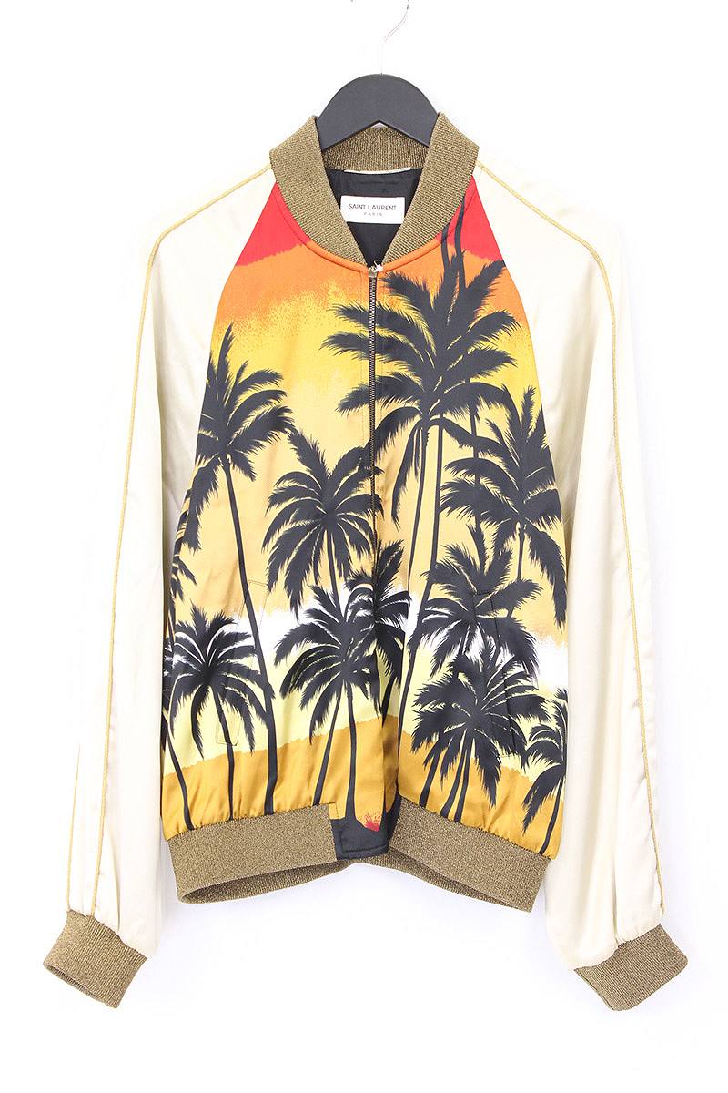 ysl palm tree jacket