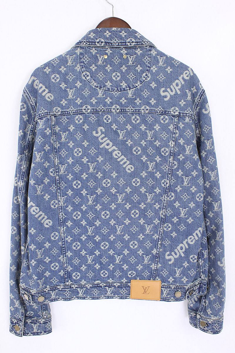 supreme lv denim jacket price