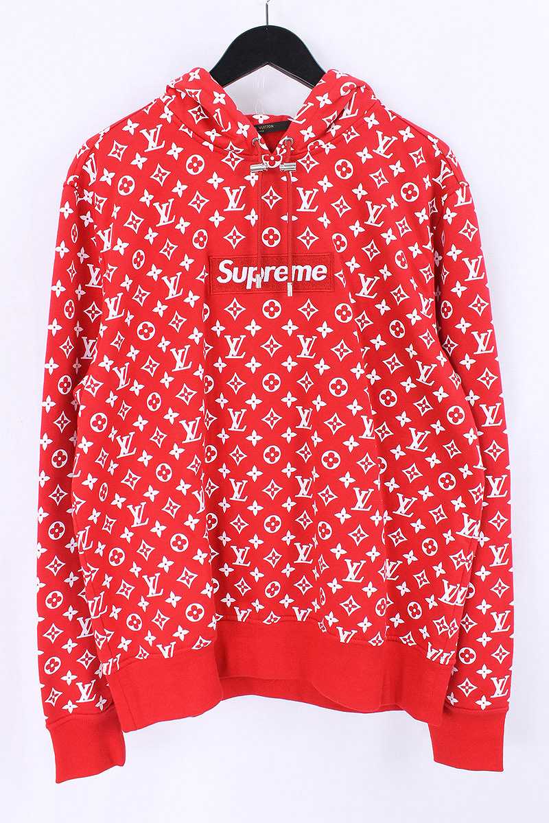 louis vuitton supreme collab hoodie