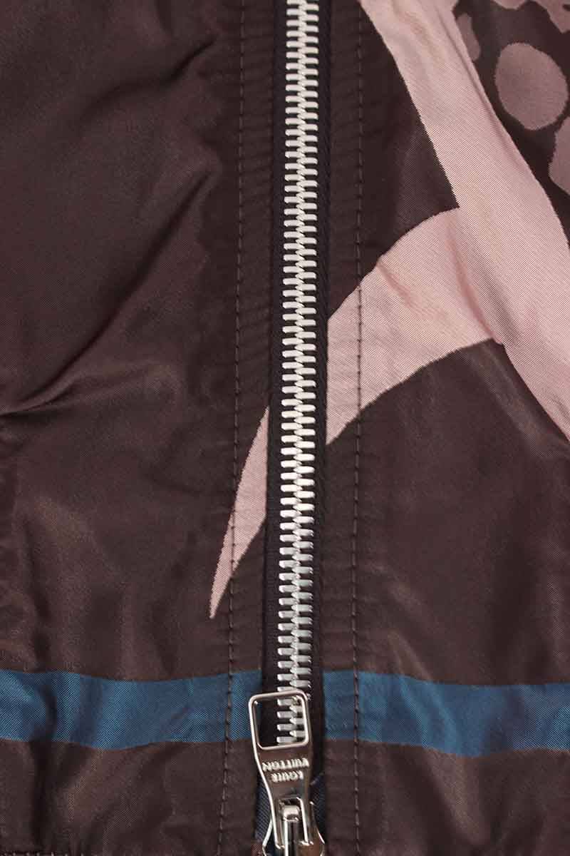 ルイヴィトン シュプリーム Louisvuitton チャップマンブラザーズ 17ss ジラフ柄ナイロンma 1ボンバーブルゾン 46 ブラウン調 ピンク調 ファッション Sb01 エルメス メンズ P 62 Rinkan A Rinkan