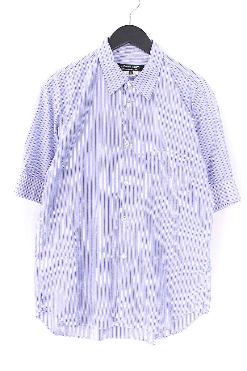 BLK/ S/ ストライプ 【メンズウェア】 COMME des GARCONS 【中古】 HOMME◆スラックスパンツ/ ウール/