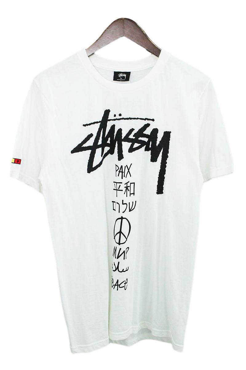 楽天市場 ステューシー Stussy ブランドロゴtシャツ S ホワイト