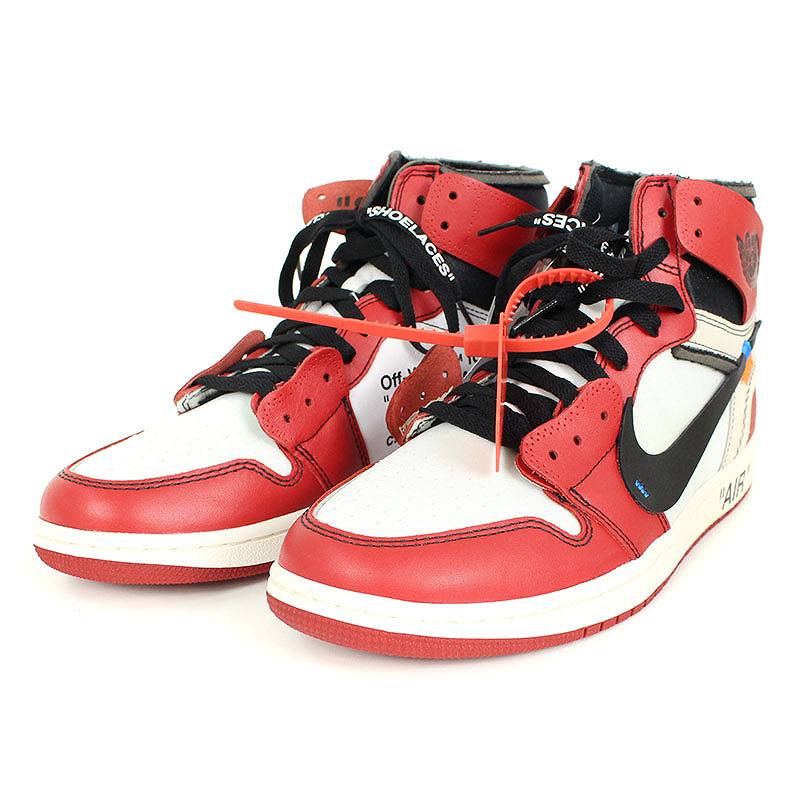 aj1 off white red