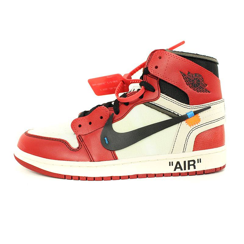 aj1 off white red