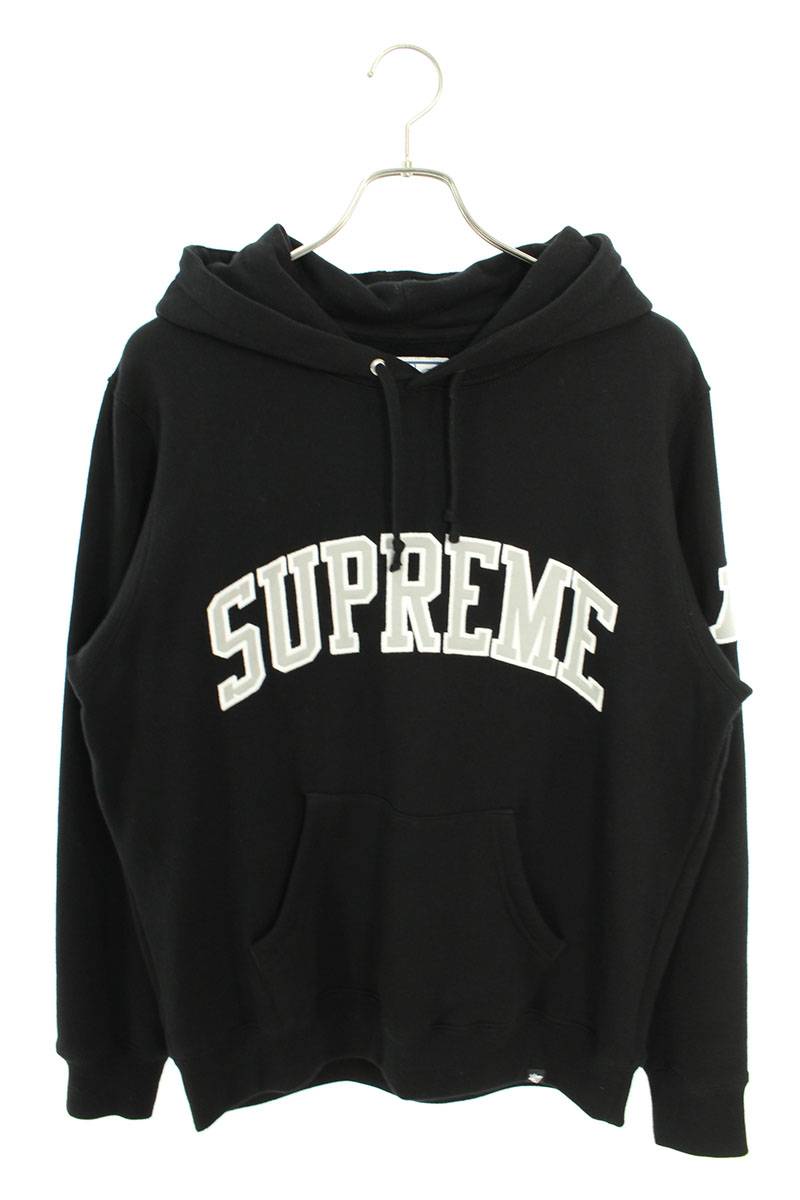 supreme black pullover