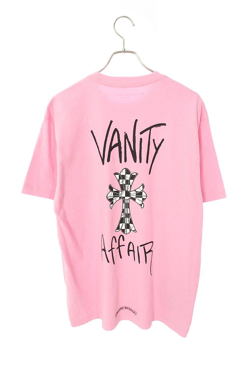 楽天市場 クロムハーツ Chrome Hearts Ppo Vanity Affair T Shrt Matty Boyバックプリントtシャツ L ピンク Sj02 メンズ 中古 17 Rinkan B Rinkan