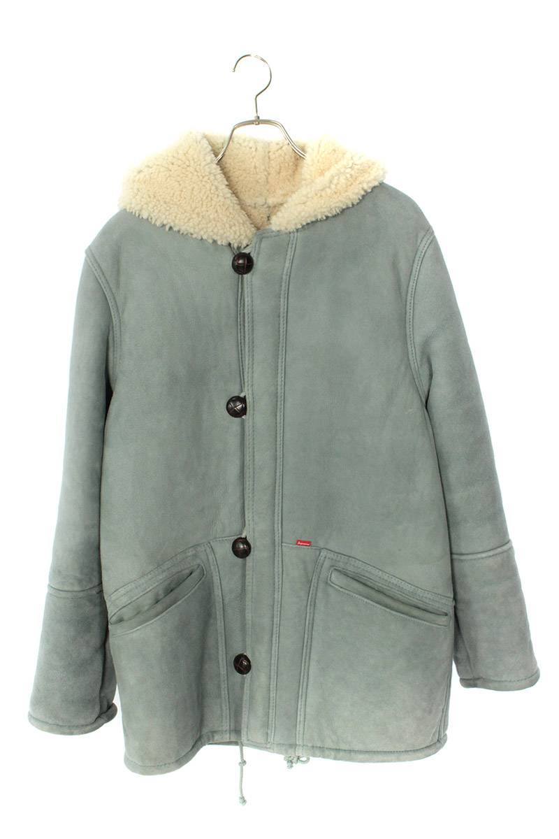 supreme shearling jacket