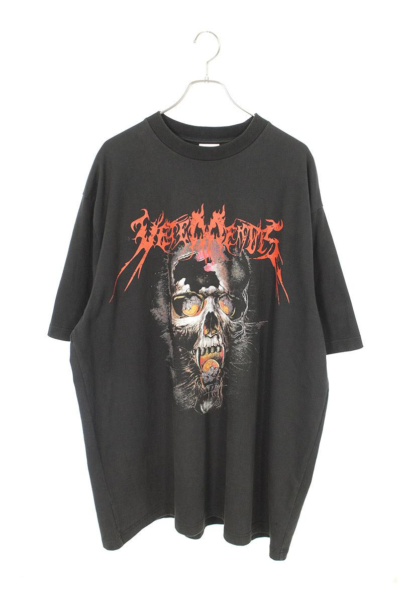 vetements skull tee