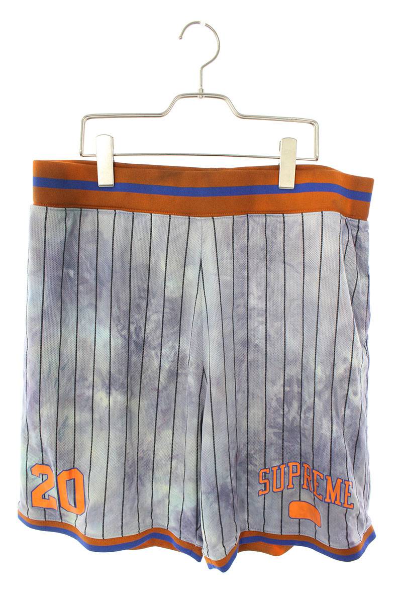 限定価格セール シュプリーム Supreme サイズ L aw Dyed Basketball Short バスケットボールハーフパンツ ブルー調 オレンジ Om10 メンズ 中古 326 Rinkan A Rinkan 日本製 Hillcrestcare Org