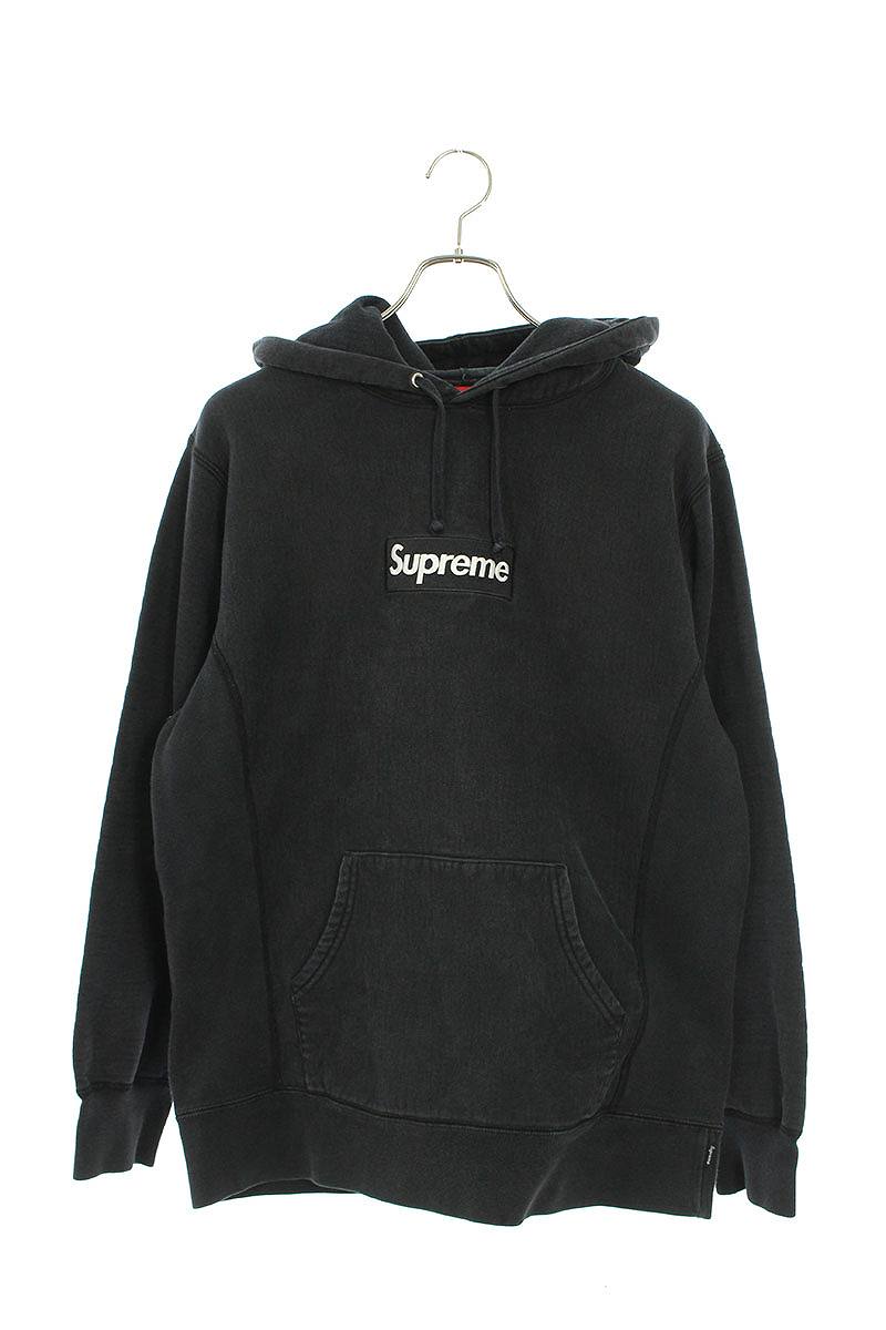 楽天市場】16AW SUPREME Box Logo Hoodie (BLACK) L