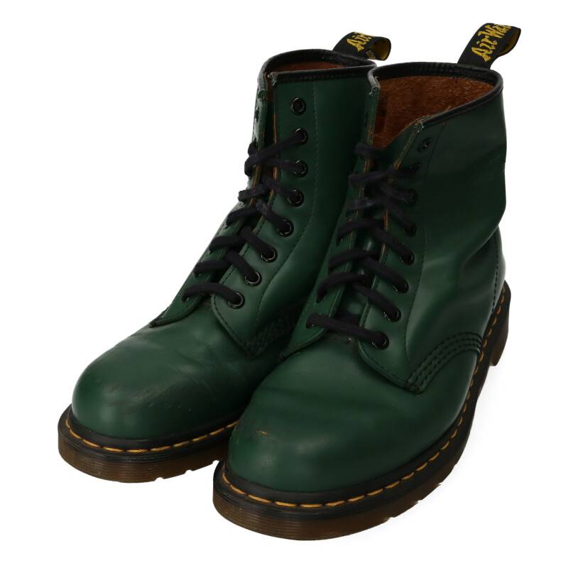 ドクターマーチン Dr Martens サイズ ー 8ホールブーツ グリーン Bs99 メンズ 小物 中古 297 Rinkan C Butlerchimneys Com